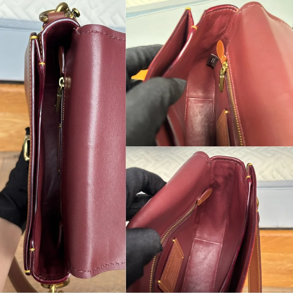 COACH 1941 Glovetanned Leather Saddle Bag